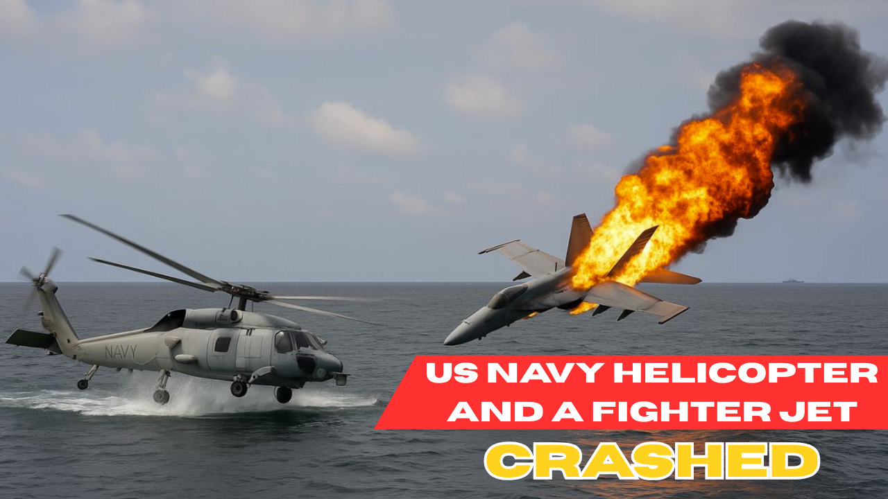 Two US Navy Aircraft Crash